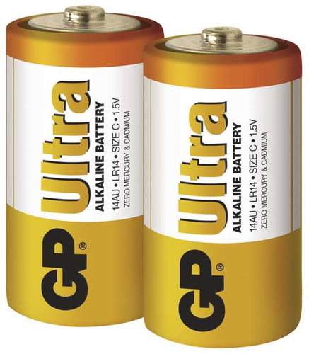 GP Batteries Ultra Pile LR14 (C) alcaline(s) 1.5 V 2 pc(s)