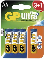  GP Ultra Plus LR6 (AA) 3 + 1pc in blister  - Disposable Battery