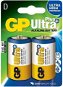 GP Ultra Plus LR20 (D) 2pcs in blister pack - Disposable Battery