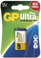 Einwegbatterie GP Ultra Plus Alkaline 9V 1Stück im Blister - Jednorázová baterie