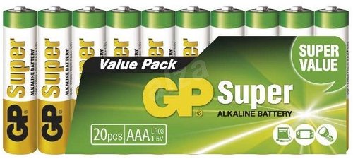GP Batteries Super Pile LR3 (AAA) alcaline(s) 1.5 V 20 pc(s) - Cdiscount  Jeux - Jouets