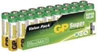 Eldobható elem GP Super Alkaline LR03 (AAA) 20 db buborékfóliában - Jednorázová baterie