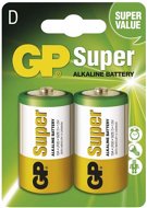 GP Super Alkaline LR20 (D) 2pcs in a blister pack - Disposable Battery