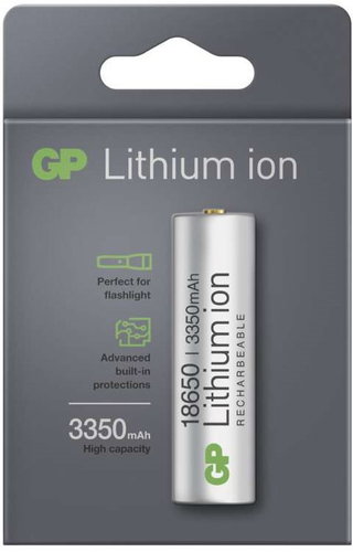 GP Li-Ion 18650 3350mAh PCM - Aufladbare Batterie - Hauptbild