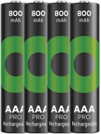 GP Wiederaufladbare Batterien ReCyko Pro Professional AAA (HR03), 4 Stück - Akku