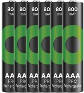 Tölthető elem GP ReCyko Pro Professional tölthető AAA elem (HR03), 6 db - Nabíjecí baterie