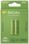 GP ReCyko 1000 AAA Rechargeable Battery (HR03), 2pcs - Rechargeable Battery