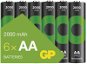 Akku GP Wiederaufladbare Batterien ReCyko Pro Professional AA (HR6), 6 Stück - Nabíjecí baterie