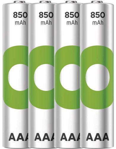GP ReCyko 850 tölthető AAA elem (HR03), 4 db - Tölthető elem - Fő fotó