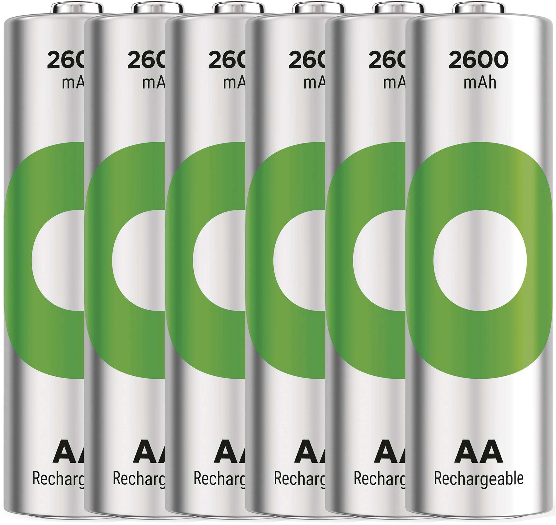 GP ReCyko 2600 tölthető AA elem (HR6), 6 db