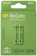 GP ReCyko 650 AAA (HR03) újratölthető elem, 2 db - Tölthető elem