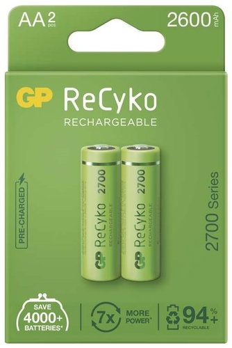 GP ReCyko 2700 AA (HR6), 2 db - Tölthető elem - Fő fotó