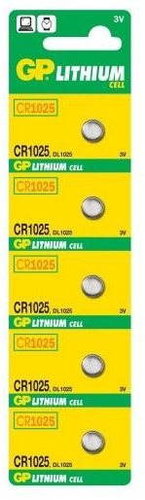 GP GP CR1025 5ks - Disposable Battery - Main image