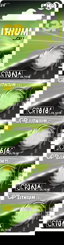 5pcs GP CR1616 - Button Cell - Main image