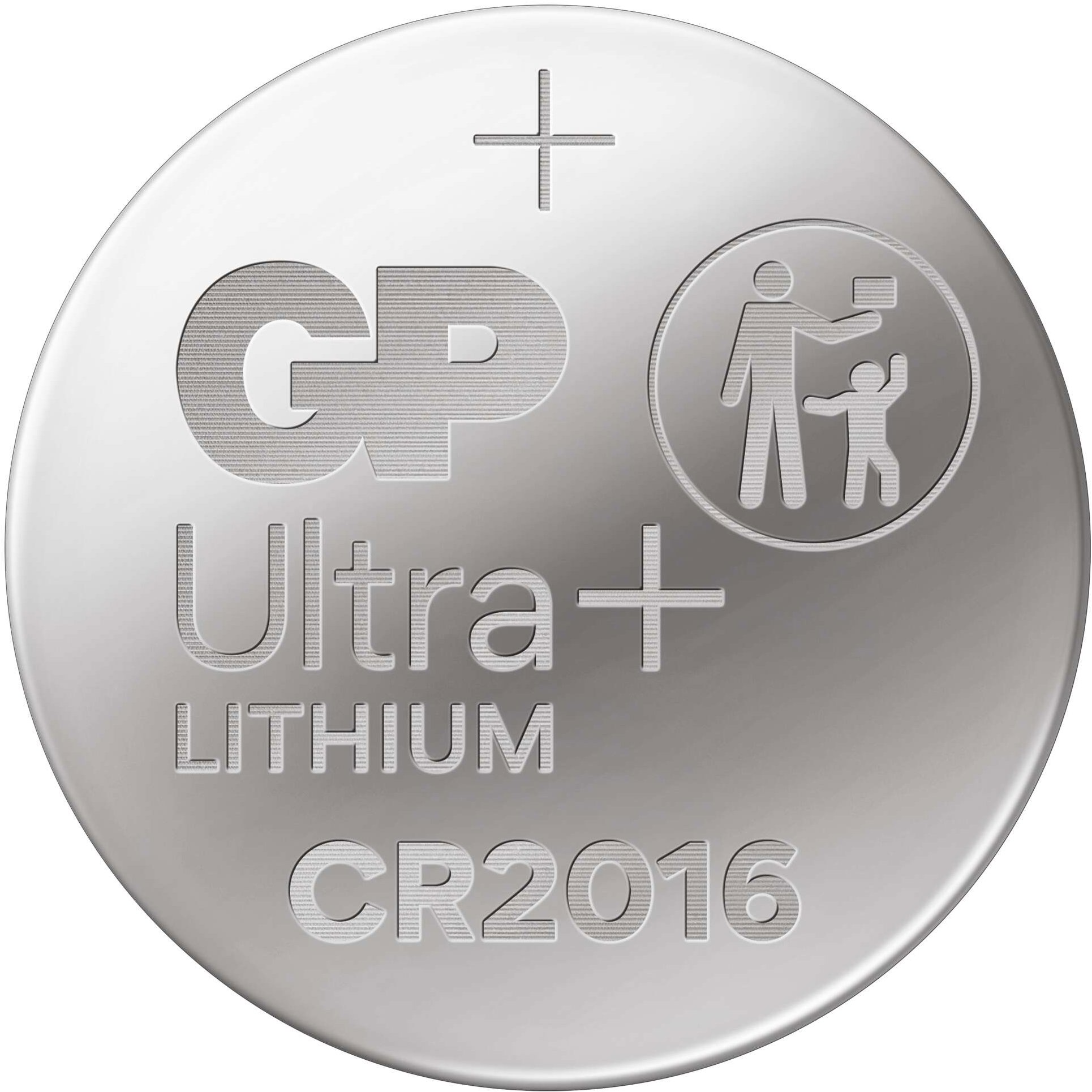 GP CR2016, lítium, 5 db buborékcsomagolásban
