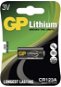 Disposable Battery GP CR123A Lithium 1pcs in Blister Pack - Jednorázová baterie