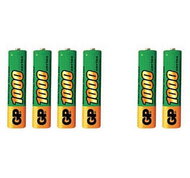 GP AAA NiMH 1000mAh 4 ks + 2ks zdarma - Rechargeable Batteries