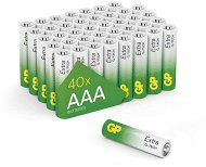 GP alkáli elem GP Extra AAA (LR03), 40 db - Eldobható elem