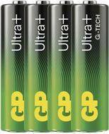 GP Alkaline-Batterie Ultra Plus AA (LR6), 4 Stück - Einwegbatterie