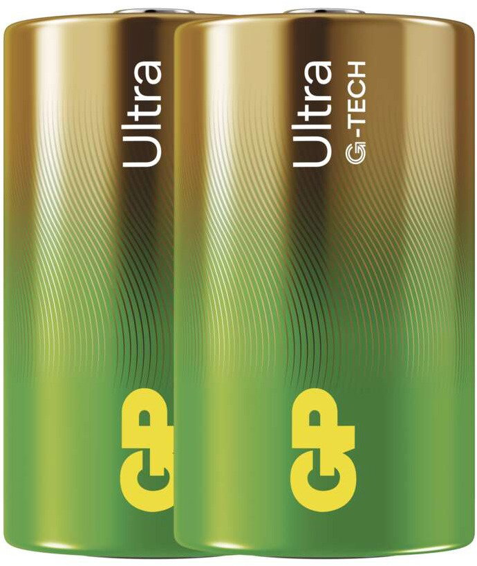 GP Ultra D alkáli elem (LR20), 2 db