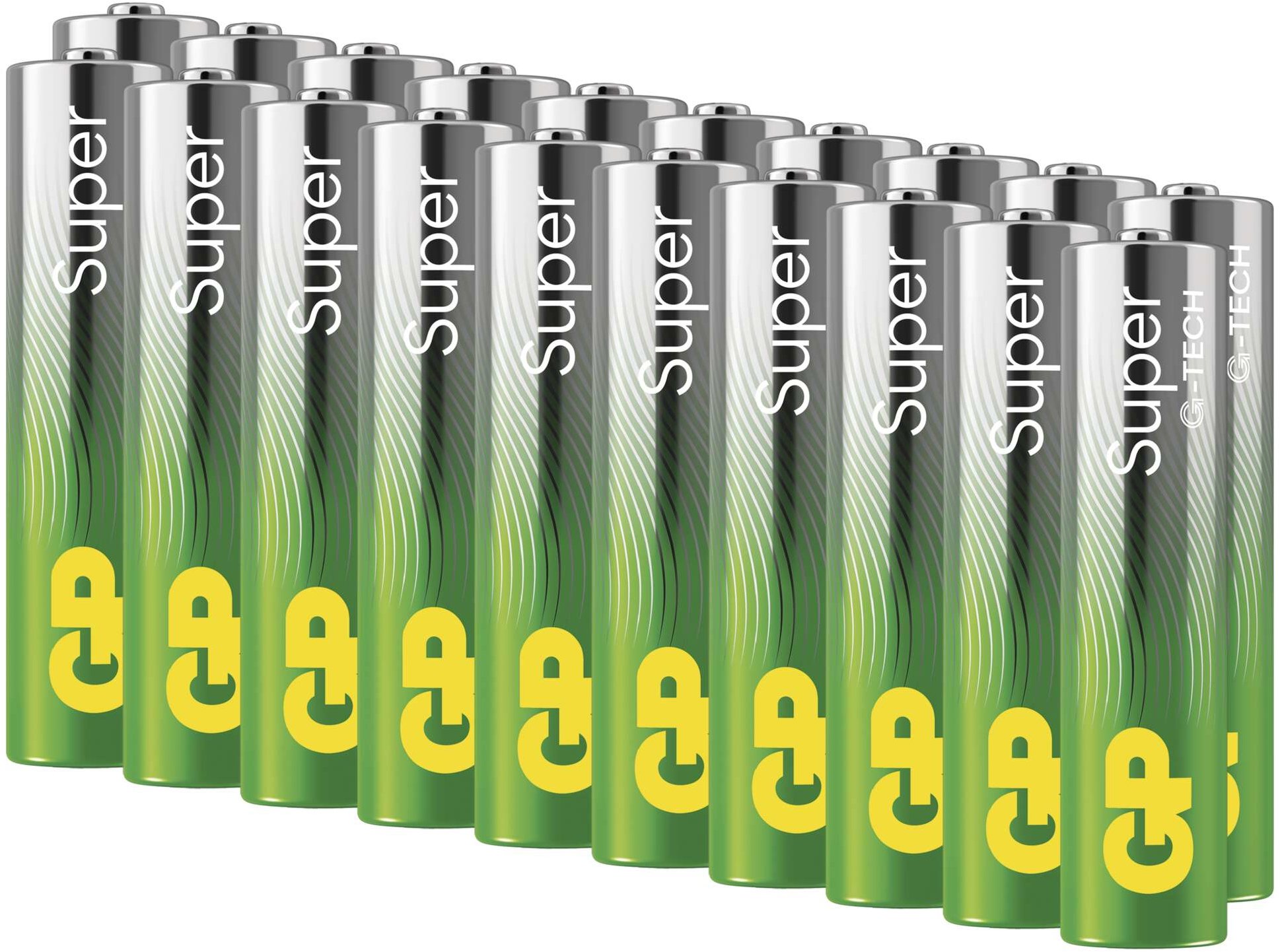 GP Super AAA alkáli elem (LR03), 20 db