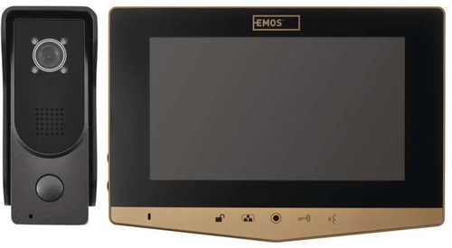 EMOS H2031 Home-Videotelefon-Set gold Hauptbild EMOS H2031 Home-Videotelefon-Set gold - Videotelefon - Hauptbild