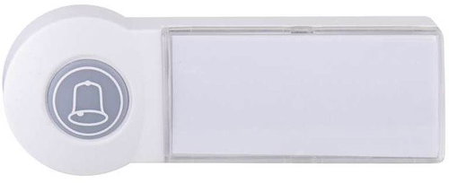 Emos Replacement Button for P5723 White - Doorbell - Main image