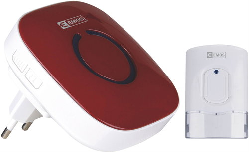 Emos P5718R red Main image Emos P5718R red - Doorbell - Main image