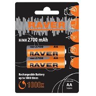 RAVER batteries AA NiMH 2700mAh 2 pcs - Rechargeable Batteries