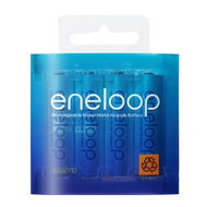 SANYO eneloop AA tužkové NiMH 2000mAh 4 ks - Rechargeable Battery