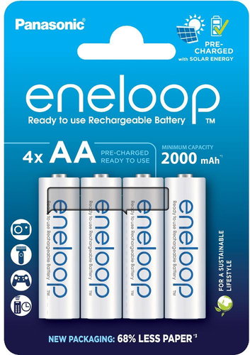 Panasonic eneloop HR6 AA 3MCCE/4BE N - Tölthető elem - Fő fotó