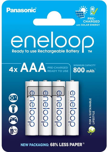 Panasonic eneloop HR03 AAA 4MCCE/4BE ENELOOP N - Aufladbare Batterie - Hauptbild