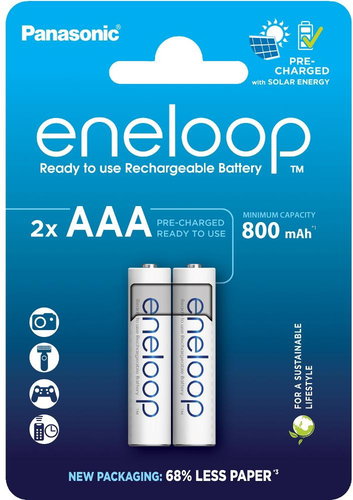 Panasonic eneloop HR03 AAA 4MCCE/2BE N - Tölthető elem - Fő fotó