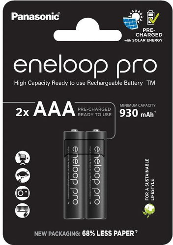 Panasonic eneloop HR03 AAA 4HCDE/2BE ENELOOP PRO N - Aufladbare Batterie - Hauptbild
