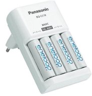 Panasonic Basic Charger + eneloop AA 1900 mAh - 4 Stück - Batterieladegerät