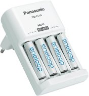 Panasonic Basic Charger + enelooAp AAA 750 mAh - 4 Stück - Batterieladegerät