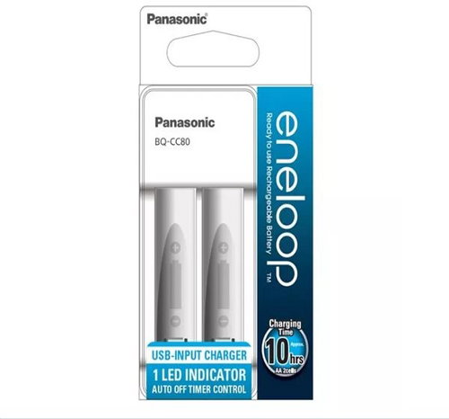 Panasonic eneloop KJ80MCC20USB 2xAA - Battery Charger - Main image