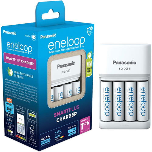 Panasonic eneloop NAB. KJ55MCC40E 4xAA N - Nabíječka baterií - Hlavní obrázek