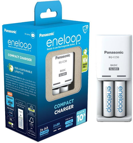 Panasonic eneloop NAB. KJ50MCC20E 2xAA N - Batterieladegerät - Hauptbild