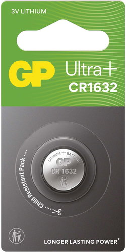 GP lítium gombelem GP CR1632 - Gombelem - Fő fotó