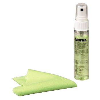 Hama TFT Cleaning gel a utěrka z mikrovlákna, čistící set pro optické plochy s vůní citrónu - - - Main image