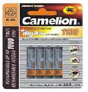 Camelion AAA mikrotužkové NiMH 1100 mAh, 4 ks - Nabíjateľná batéria