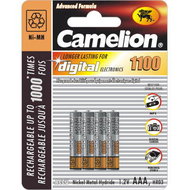 Camelion akumulátory AAA mikrotužkový NiMH 1100mAh 4 kusy - Nabíjecí baterie