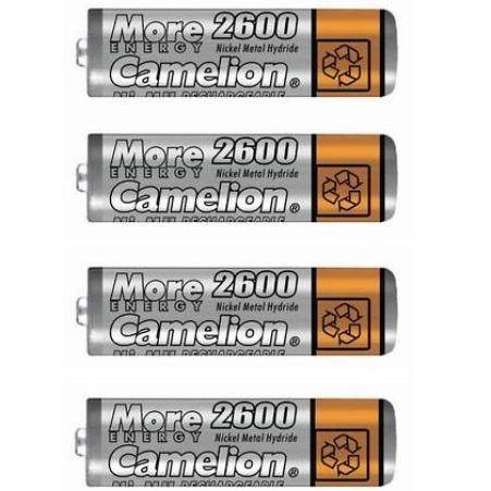 Camelion AA NiMH 2600 mAh 4 Stück - Aufladbare Batterie - Hauptbild