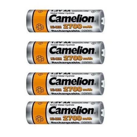 Camelion AA NiMH 2700mAh, 4db - Tölthető elem - Fő fotó