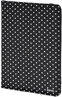 Hama Polka Dot schwarz mit weißen Punkten - Tablet-Hülle