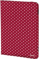 Hama Polka Dot rot mit weißen Punkten - Tablet-Hülle