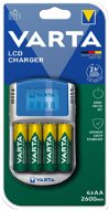 VARTA nabíječka LCD Charger + 4 AA 2600 mAh R2U & 12V & USB - Nabíječka a náhradní baterie