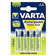 VARTA PowerPlay 56706, akumulátory AA (HR6) tužkový NiMH 2100mAh, 4 ks - Nabíjecí baterie