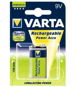 VARTA PowerPlay 56722, nabíjecí 9V Block (6F22), nikl-hydrid, 8,4V, 200mAh, 1ks - Nabíjecí baterie